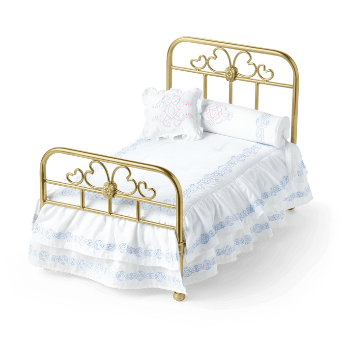 Rebecca’s™ Bed & Bedding for 18-inch Dolls (Historical Characters) W0