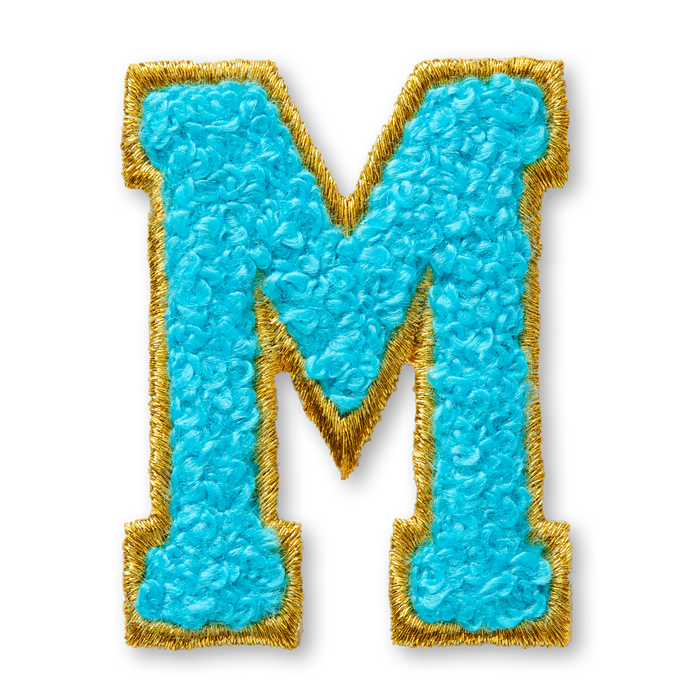 AG™ Letter M Stick-On Patch D5