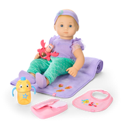 Disney Princess Ariel Cuddle & Care Set with Bitty Baby® Doll by American Girl® U9