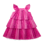 Pink Party-Ready Dress for Girls R5