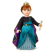 Disney Frozen Queen Anna Outfit & Accessories for 18-inch Dolls by American Girl® M2