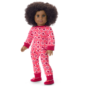 American Girl® x Hanna Andersson Berry Bright Stars Pajamas for 18-inch Dolls H8