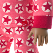 American Girl® x Hanna Andersson Berry Bright Stars Pajamas for 18-inch Dolls H8