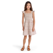 American Girl® x Hill House Home Tiny Ellie Nap Dress for Girls (Felicity™ Print) I2