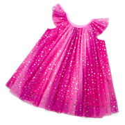 Pink Party-Ready Dress for Little Girls (Bitty Baby®) V5