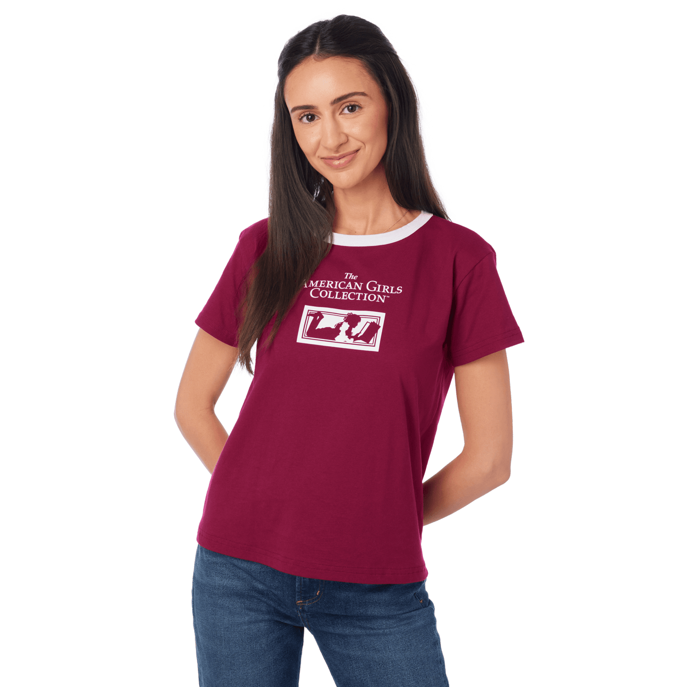 The American Girls Collection™ Ringer Tee for Adults Z3