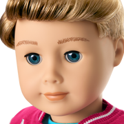 Truly Me™ 18-inch Doll #104 with straight caramel hair W3