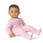 Bitty Baby® Doll #5 with dark-brown hair in Pastel Pink B0