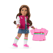 Truly Me™ 18-inch Doll #117 with wavy dark-brown hair R5