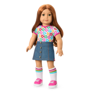 Truly Me™ 18-inch Doll #103 with wavy red hair Z7