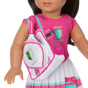 Raquel's™ Pickleball Bag & Paddle Set for 18-inch Dolls (Girl of the Year™ 2026) M1