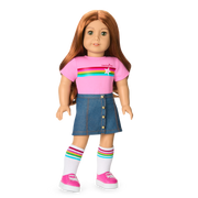 Truly Me™ 18-inch Doll #103 with wavy red hair Z7