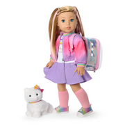 Summer’s™ Waggy Pup Tails™ Outfit for 18-inch Dolls (Girl of the Year™ 2025) E4