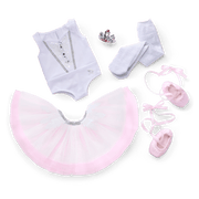 My First Ballet Recital Costume for 18-inch Dolls J7