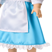 American Girl® Disney Princess Belle Blue Dress, Mrs. Potts, Chip & Accessories for 18-inch Dolls V8