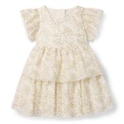 American Girl® x Janie and Jack Sparkly Cream Celebration Dress for Little Girls & Girls B8