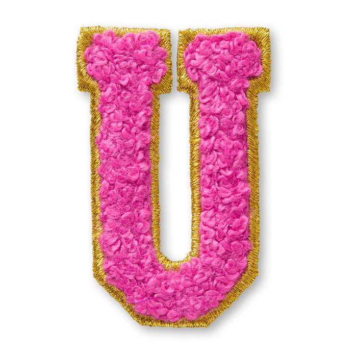 AG™ Letter U Stick-On Patch N4