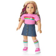 Truly Me™ 18-inch Doll #110 with wavy blonde hair S5