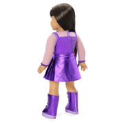 February Amethyst Bliss Outfit for 18-inch Dolls U9