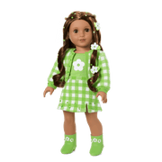 August Peridot Glow Outfit for 18-inch Dolls P7