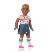 Truly Me™ 18-inch Doll #114 without hair J0
