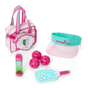 Raquel's™ Pickleball Bag & Paddle Set for 18-inch Dolls (Girl of the Year™ 2026) M1