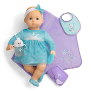 Disney Frozen Elsa Cuddle & Care Set with Bitty Baby® Doll by American Girl® P0