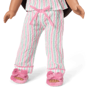 Raquel's™ Coastal Stripes Pajamas for 18-inch Dolls (Girl of the Year™ 2026) B3