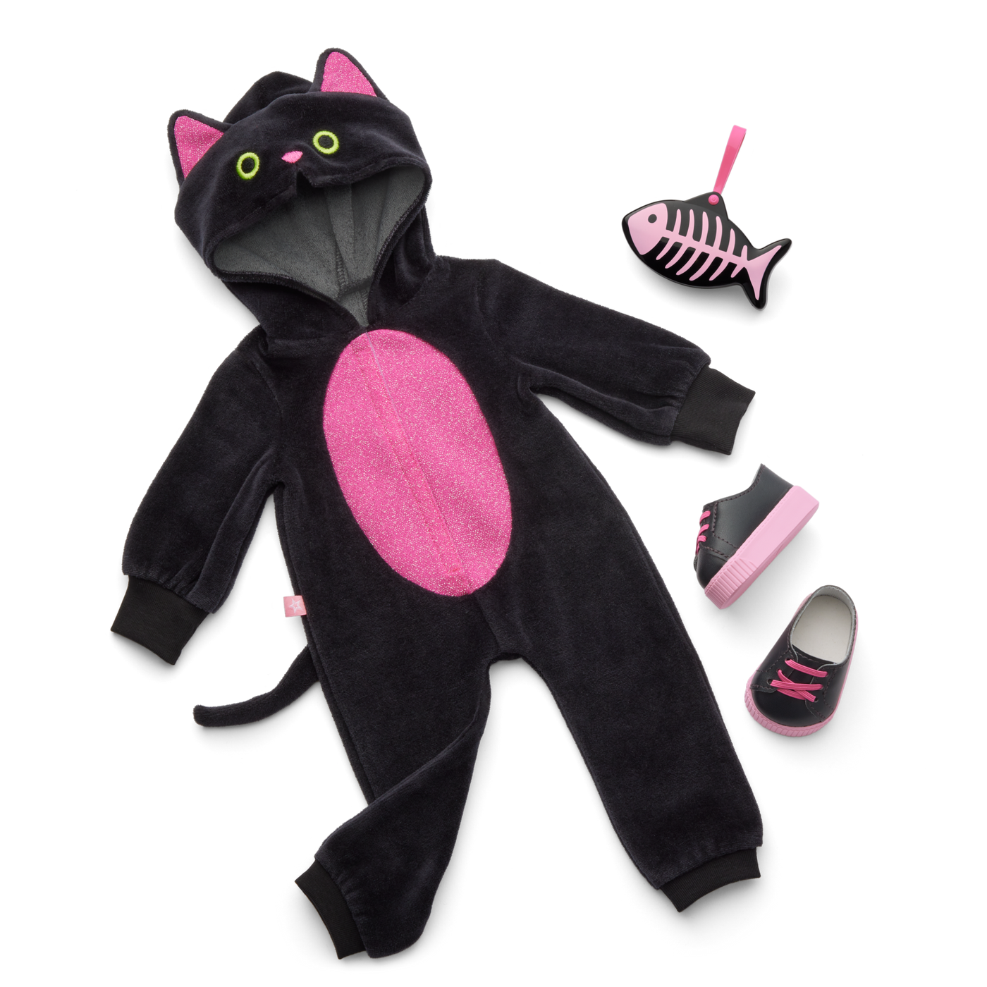 Claws & Cuddles Cat Costume for 18-inch Dolls C4