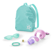 Shimmering Sea Turtle Backpack & Accessory Set for 18-inch Dolls B8