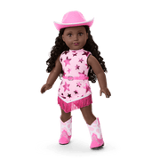 Glam Pink Cowgirl Outfit for 18-inch Dolls W3