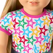 Truly Me™ 18-inch Doll #131 with straight blonde hair A3