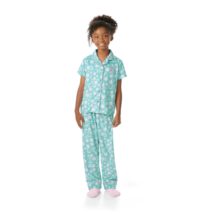 Flower Fun PJs for Girls Q8