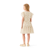 American Girl® x Janie and Jack Sparkly Cream Celebration Dress for Little Girls & Girls B8