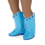 September Sapphire Sparkle Outfit for 18-inch Dolls R0