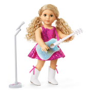 American Girl® x Megan Moroney Guitar & Mic Stand for 18-inch Dolls I8