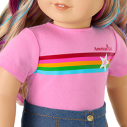 Truly Me™ 18-inch Doll #110 with wavy blonde hair S5