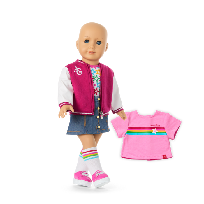 Truly Me™ 18-inch Doll #105 without hair E8