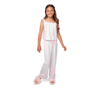 Raquel's™ Coastal Stripes Pajamas for Girls (Girl of the Year™ 2026) H2