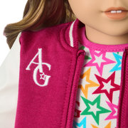 Truly Me™ 18-inch Doll #118 with curly caramel hair S2