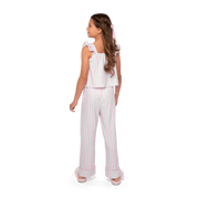 Raquel's™ Coastal Stripes Pajamas for Girls (Girl of the Year™ 2026) H2