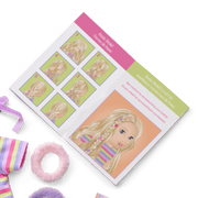 Long Hair Looks™ by Truly Me™ 18-inch Doll #133 & hair accessories E6