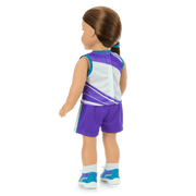 Star Player Basketball Outfit for 18-inch Dolls F5