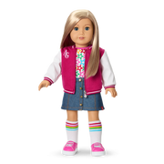 Truly Me™ 18-inch Doll #100 with straight layered blonde hair R7