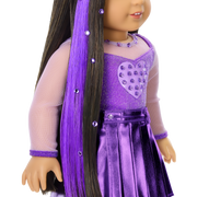 February Amethyst Bliss Outfit for 18-inch Dolls U9