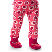 American Girl® x Hanna Andersson Berry Bright Stars Pajamas for 18-inch Dolls H8