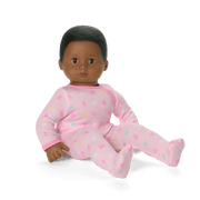 Bitty Baby® Doll #1 with black hair in Pastel Pink I1
