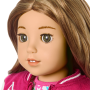 Truly Me™ 18-inch Doll #118 with curly caramel hair M7