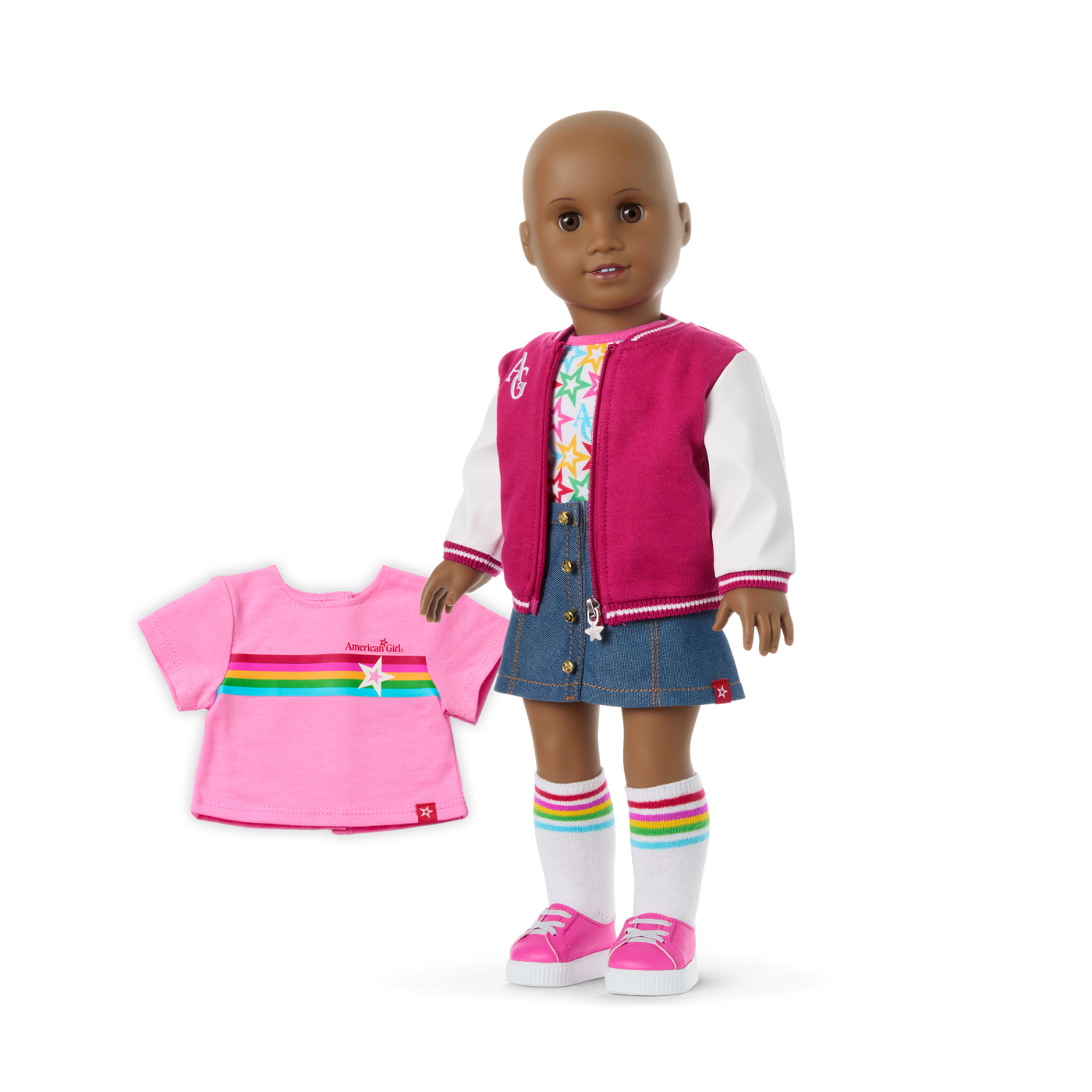 Truly Me™ 18-inch Doll #114 without hair J0