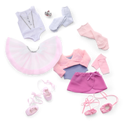 My First Ballet Recital Costume for 18-inch Dolls J7